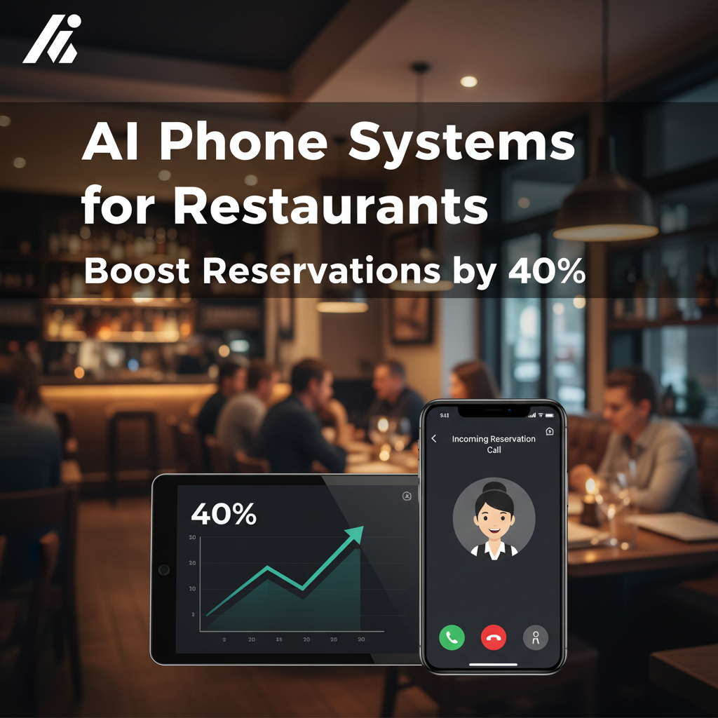 AI Phone Systems for Restaurants: Boost Reservations by 40%