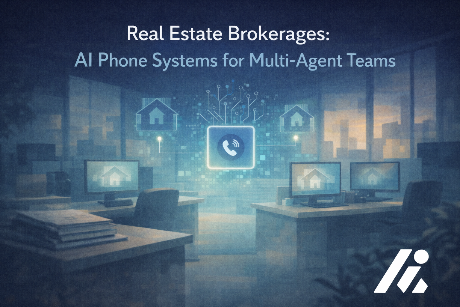 Real Estate Brokerages: AI Phone Systems for Multi-Agent Teams