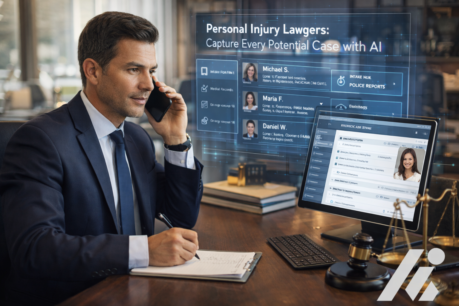 Personal Injury Lawyers: Capture Every Potential Case with AI