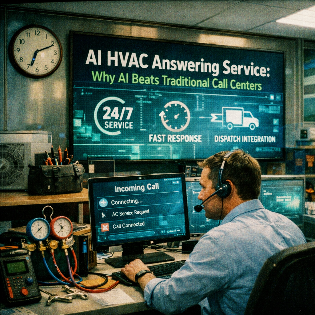 HVAC Answering Service: Why AI Beats Traditional Call Centers in 2026