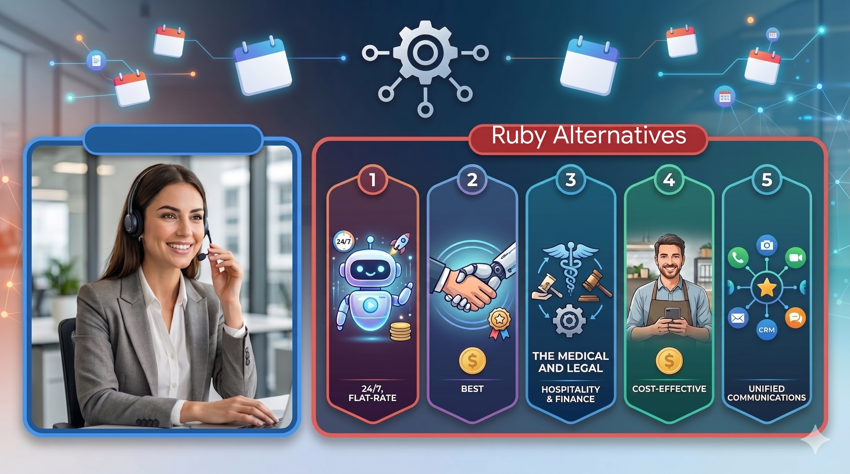 The 5 Best Ruby Receptionist Alternatives in 2026