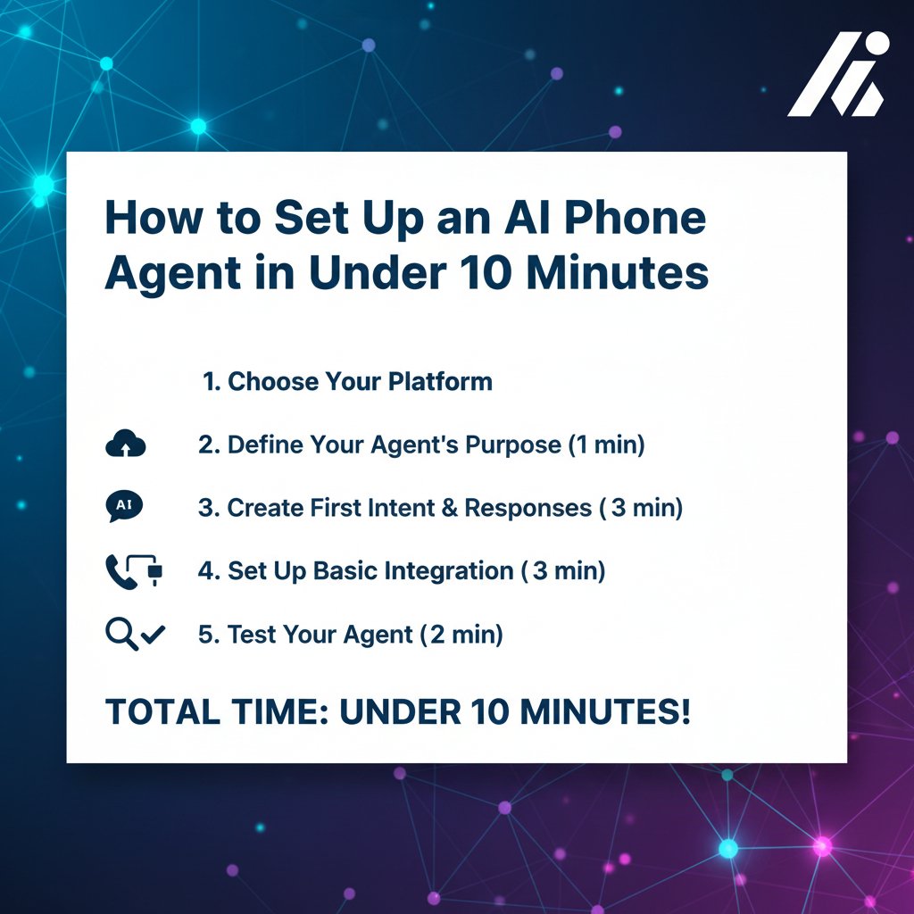 How to Set Up an AI Phone Agent in Under 10 Minutes