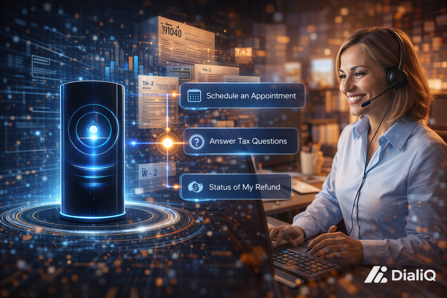 Tax Preparation Services: AI Receptionists for Season Rush