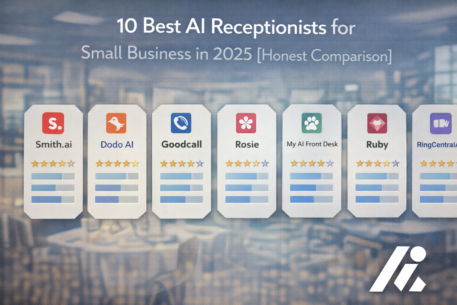 10 Best AI Receptionists for Small Business in 2025